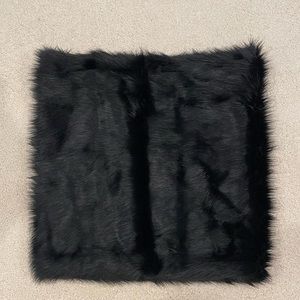 Ann Taylor Fur Infinity Scarf